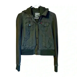 Levi’s Army Green Lightweight Jacket Sz S